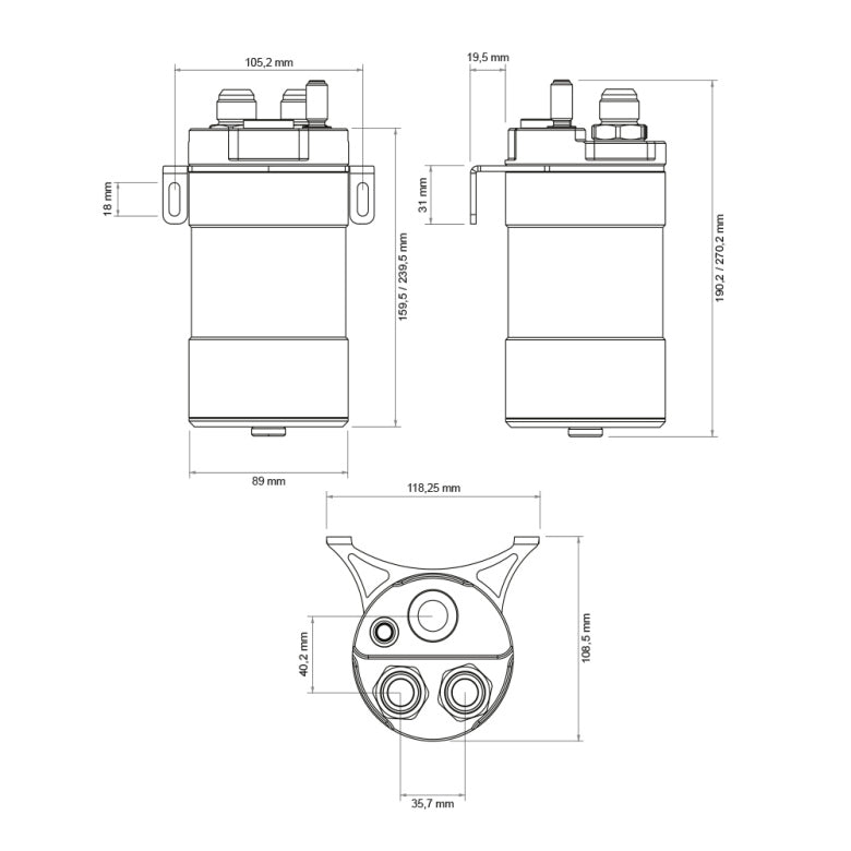 Nuke Performance Competition Catch Can - 0.5L