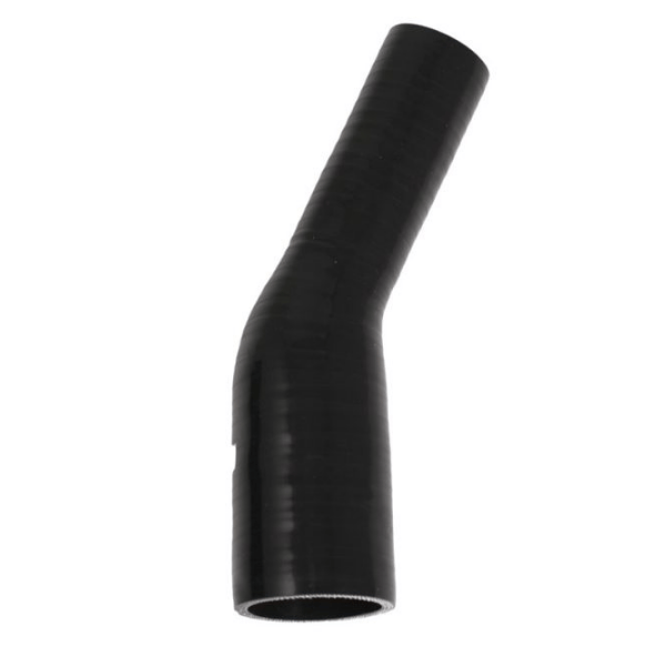 Silicone Hose Reducer Bend Black - 25 Degree 1.625 - 1.75'' (41-45mm)