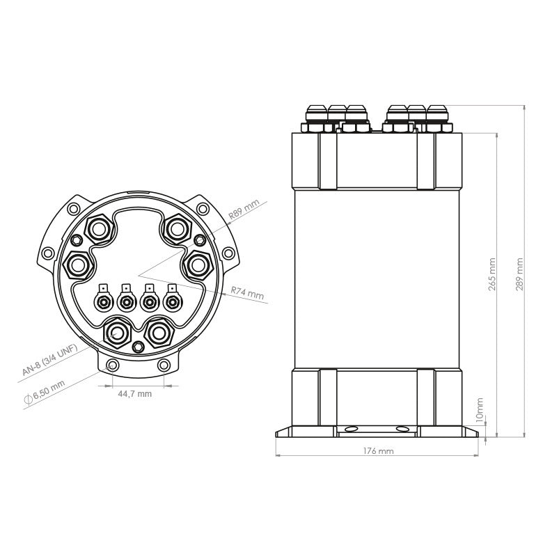Nuke Performance Surge Tank Unit For Internal Pumps - 3L