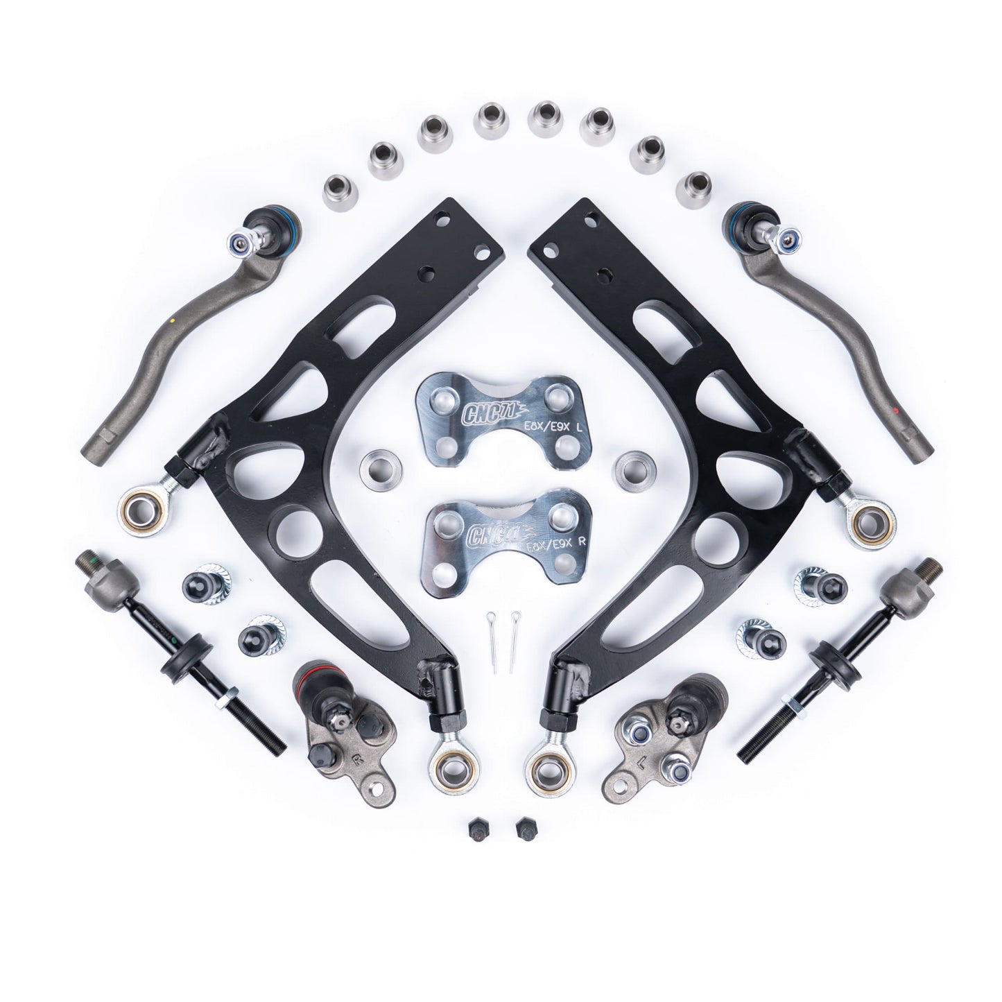 CNC71 BMW E82 / E92 1M M3 Steering Angle Lock Kit - Full