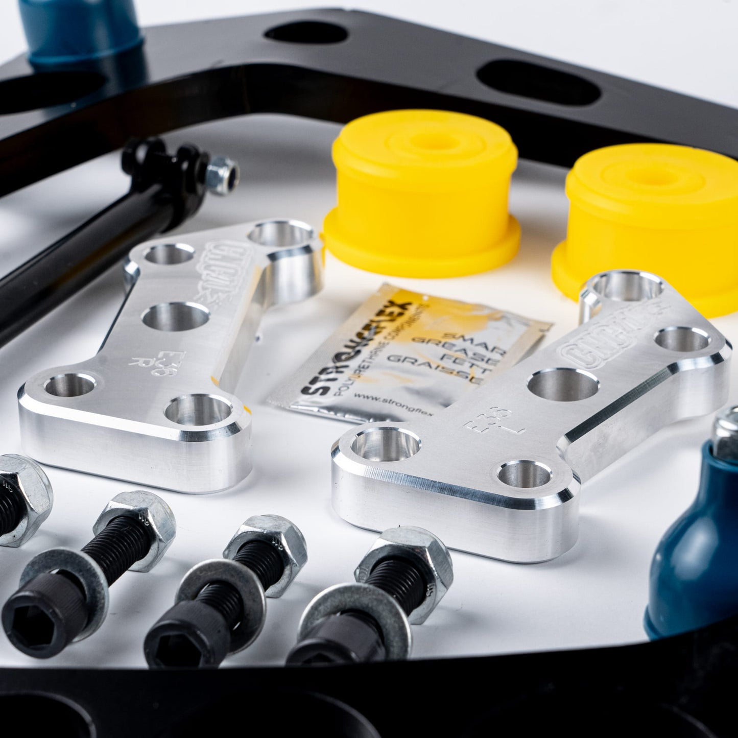 CNC71 BMW E30 (5X120) Steering Angle Lock Kit - Full