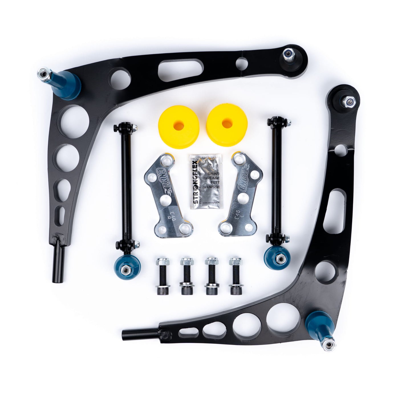 CNC71 BMW E46 Steering Angle Lock Kit - Full