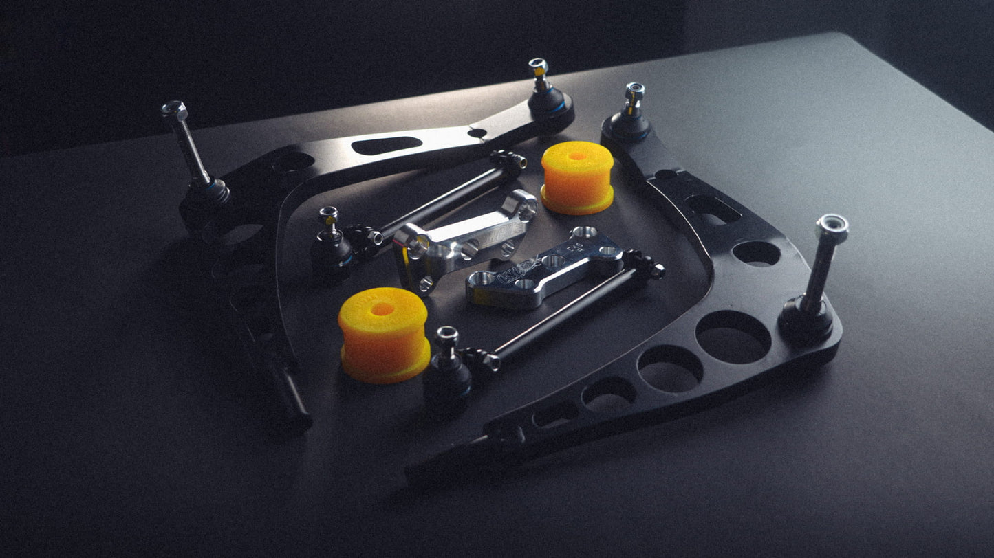 CNC71 BMW E46 Steering Angle Lock Kit - Full