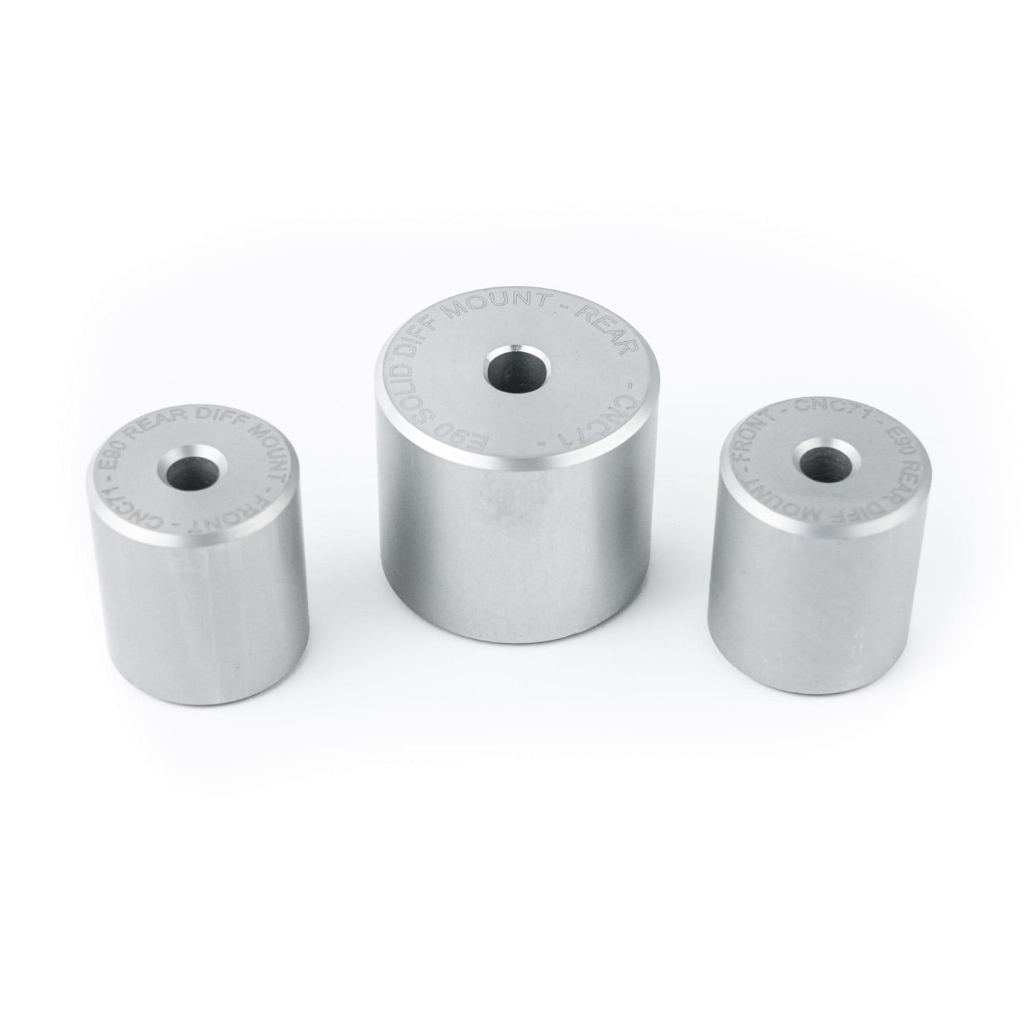 CNC71 BMW E8X / E9X Solid Aluminum Rear Diff Bushing Kit - CDMSPORT