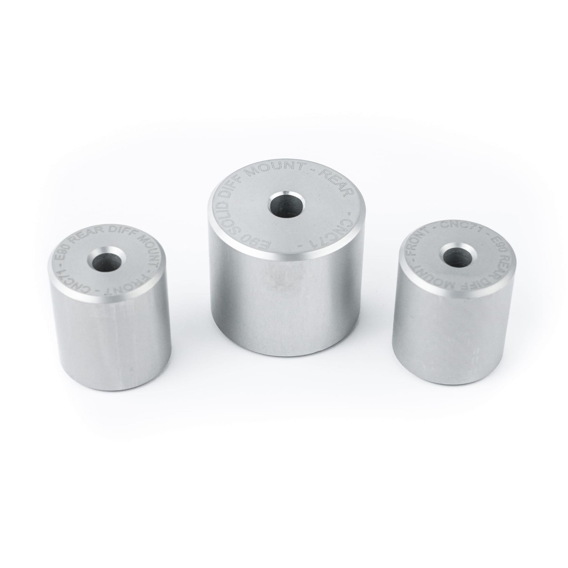 CNC71 BMW E8X / E9X Solid Aluminum Rear Diff Bushing Kit - CDMSPORT