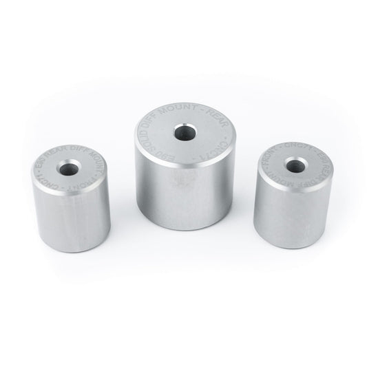 CNC71 BMW E8X / E9X Solid Aluminum Rear Diff Bushing Kit - CDMSPORT