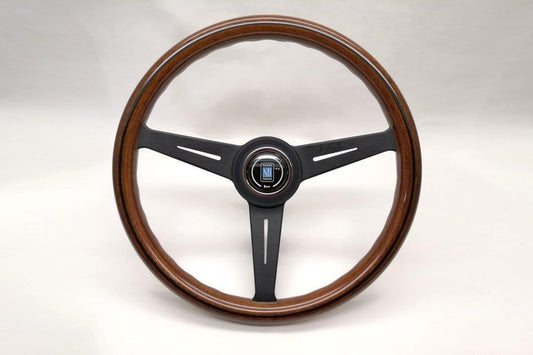 Nardi Classic Wood Steering Wheel Black Spokes 360mm - CDMSPORT
