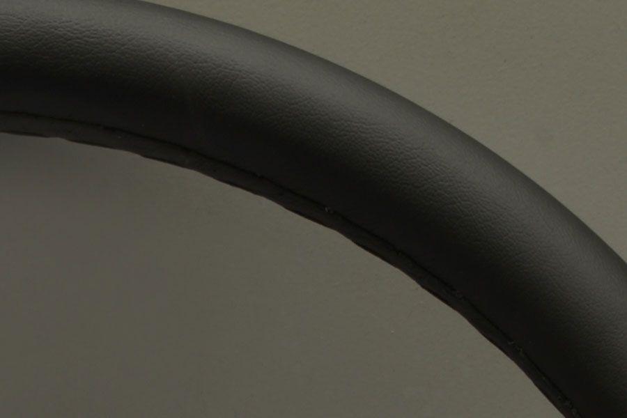 Nardi Classic Leather Steering Wheel Black Stitching Satin Spokes 360mm - CDMSPORT