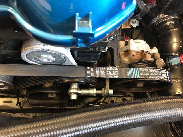 Anderson Steel Speed Toyota 2JZ Servo Bracket With Belt Tensioner Upgrade - CDMSPORT