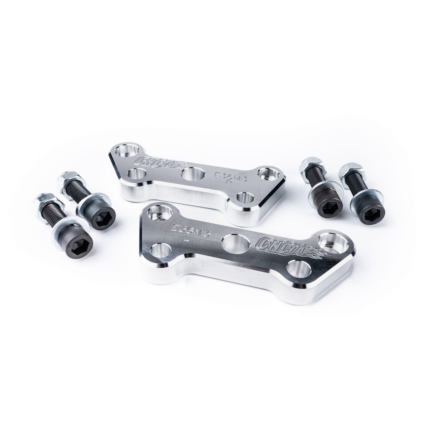 CNC71 BMW E36 M3 Steering Angle Lock Adaptors