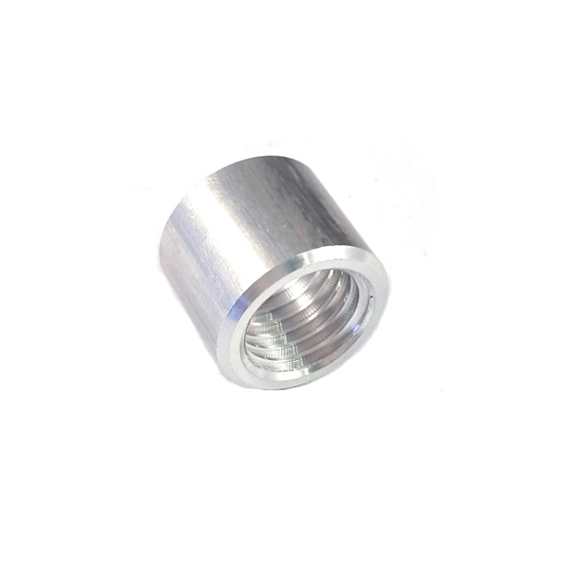 Aluminium Weld On Threaded Boss AN6/M10 x 1.0mm
