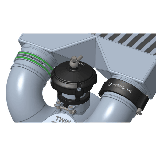 Aluminum V-Band 2.5” Axial