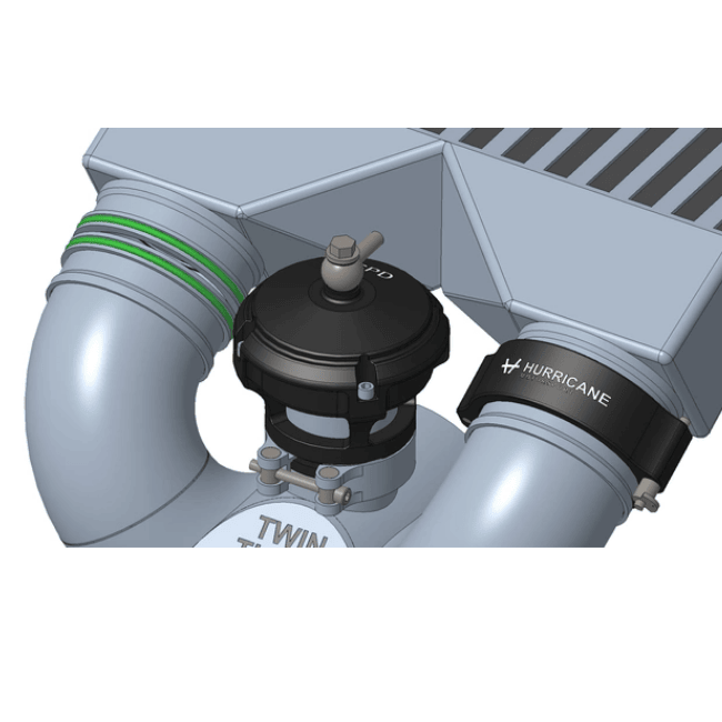 Aluminum V-Band 3.5" Axial