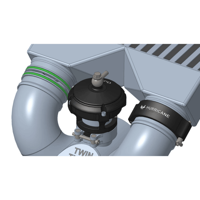 Aluminum V-Band 3" Axial