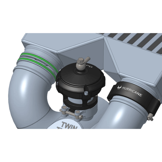 Aluminum V-Band 4" Axial