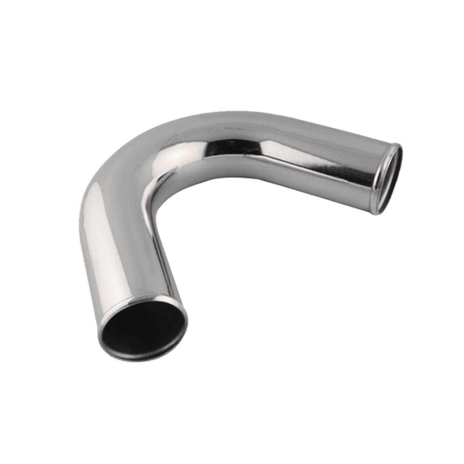 Aluminum Polished Tube Bend 4" 135°