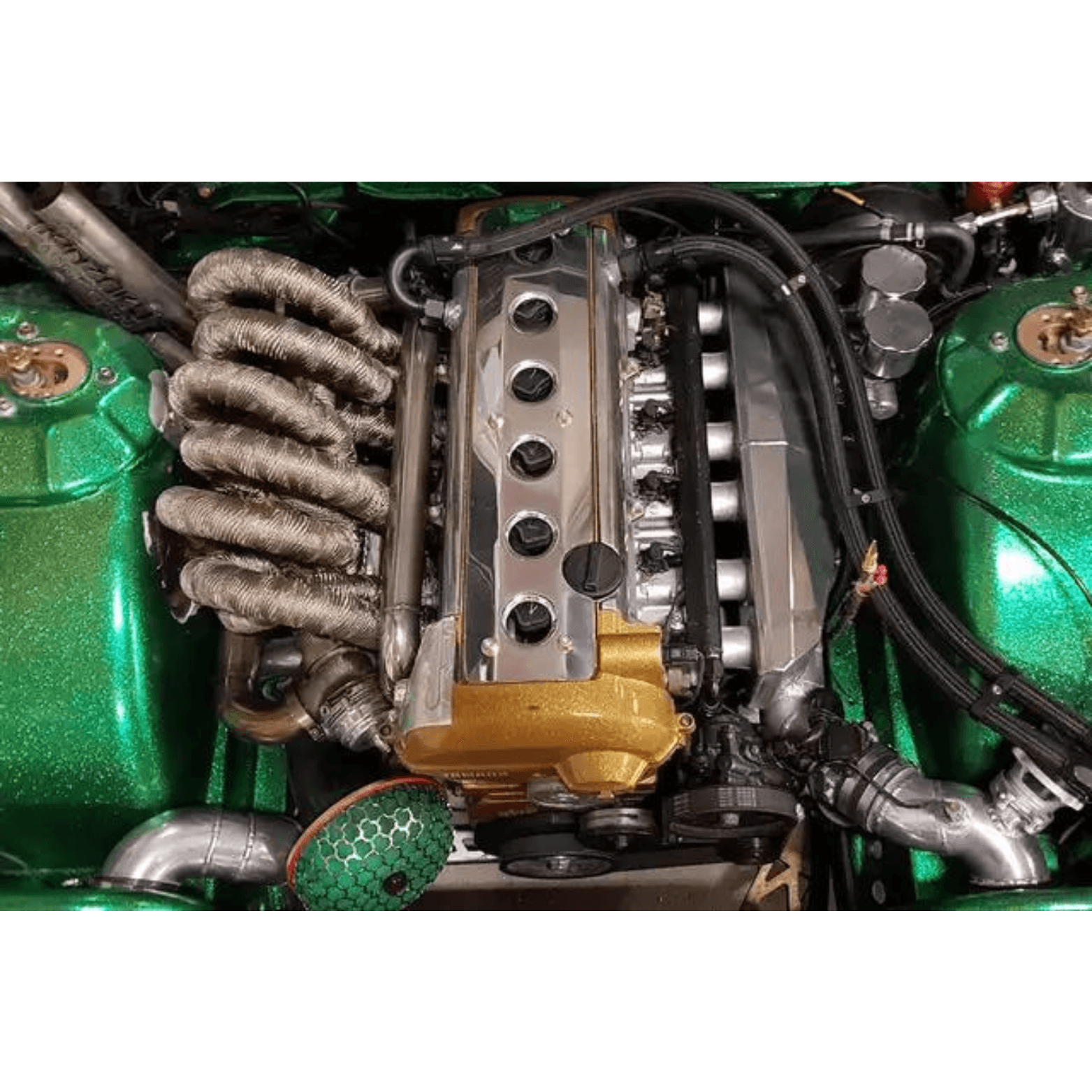 Anderson Steel Speed Nissan Silvia PS13 S13 S14 S15 - 1JZ 2JZ Engine Swap Mounts - CDMSPORT