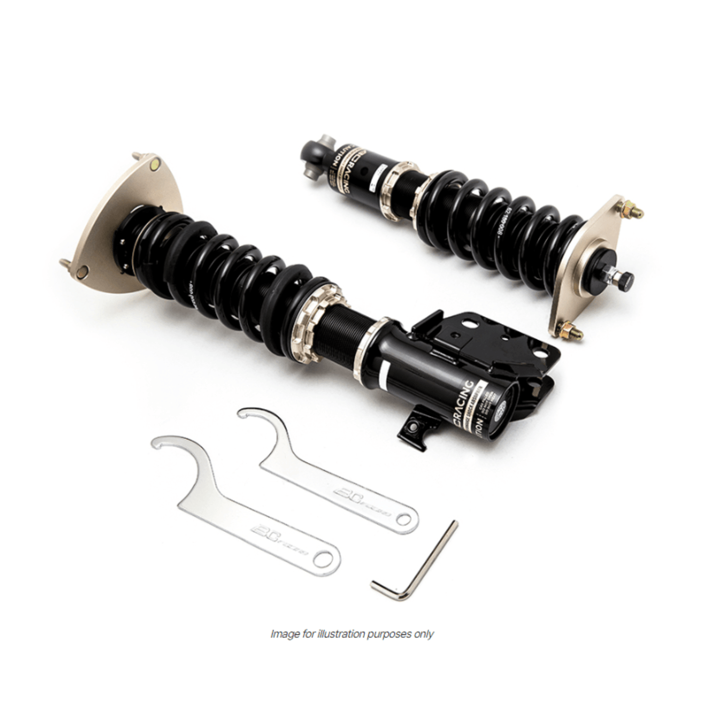 BC Racing Toyota Celica ZZT231 00-06 (Super Strut Weld In) BR Series Coilovers - CDMSPORT