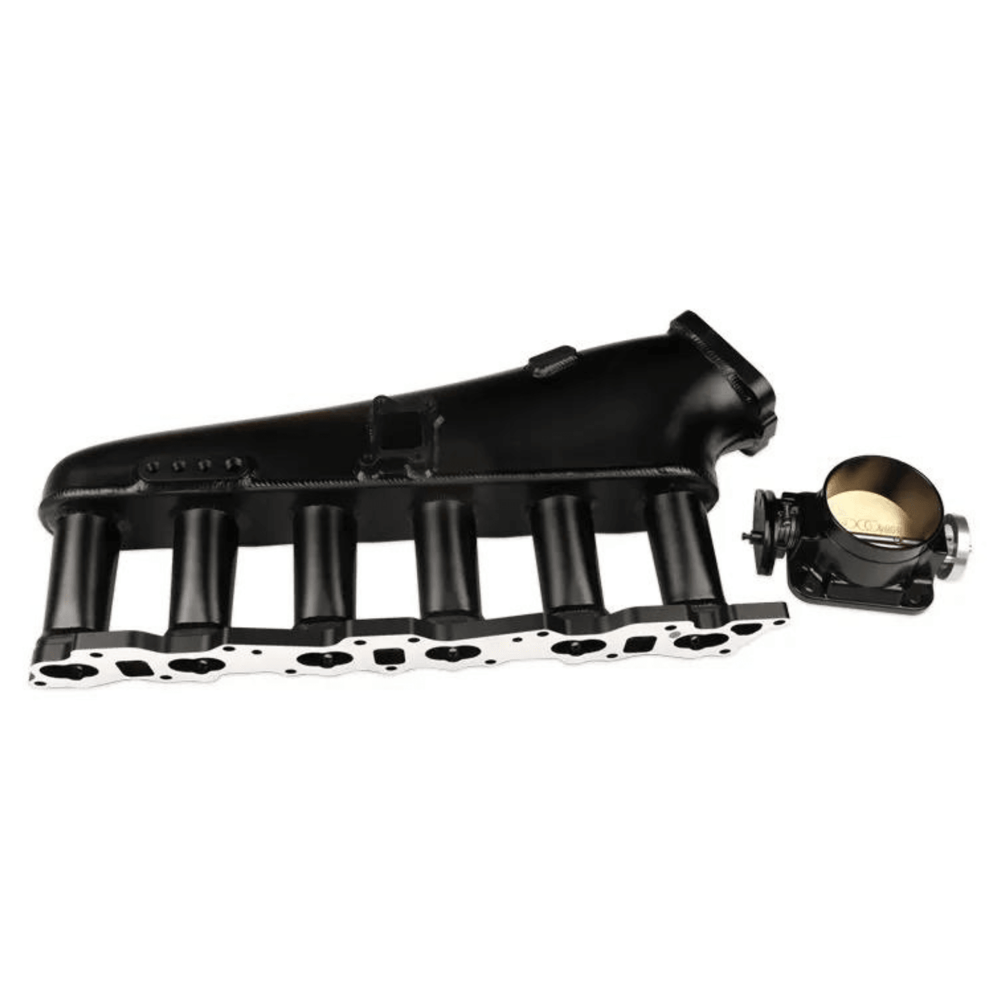 CDM Nissan RB20 Intake manifold plenum with throttle body & fuel rail - CDMSPORT