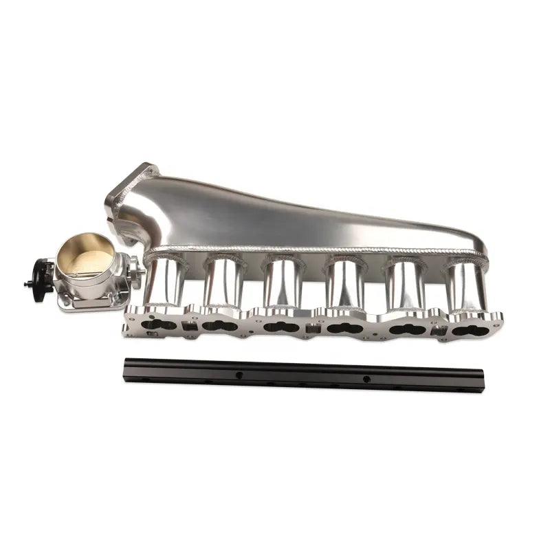 CDM Nissan RB25 RB25DET Neo Intake manifold plenum with throttle body & fuel rail - CDMSPORT