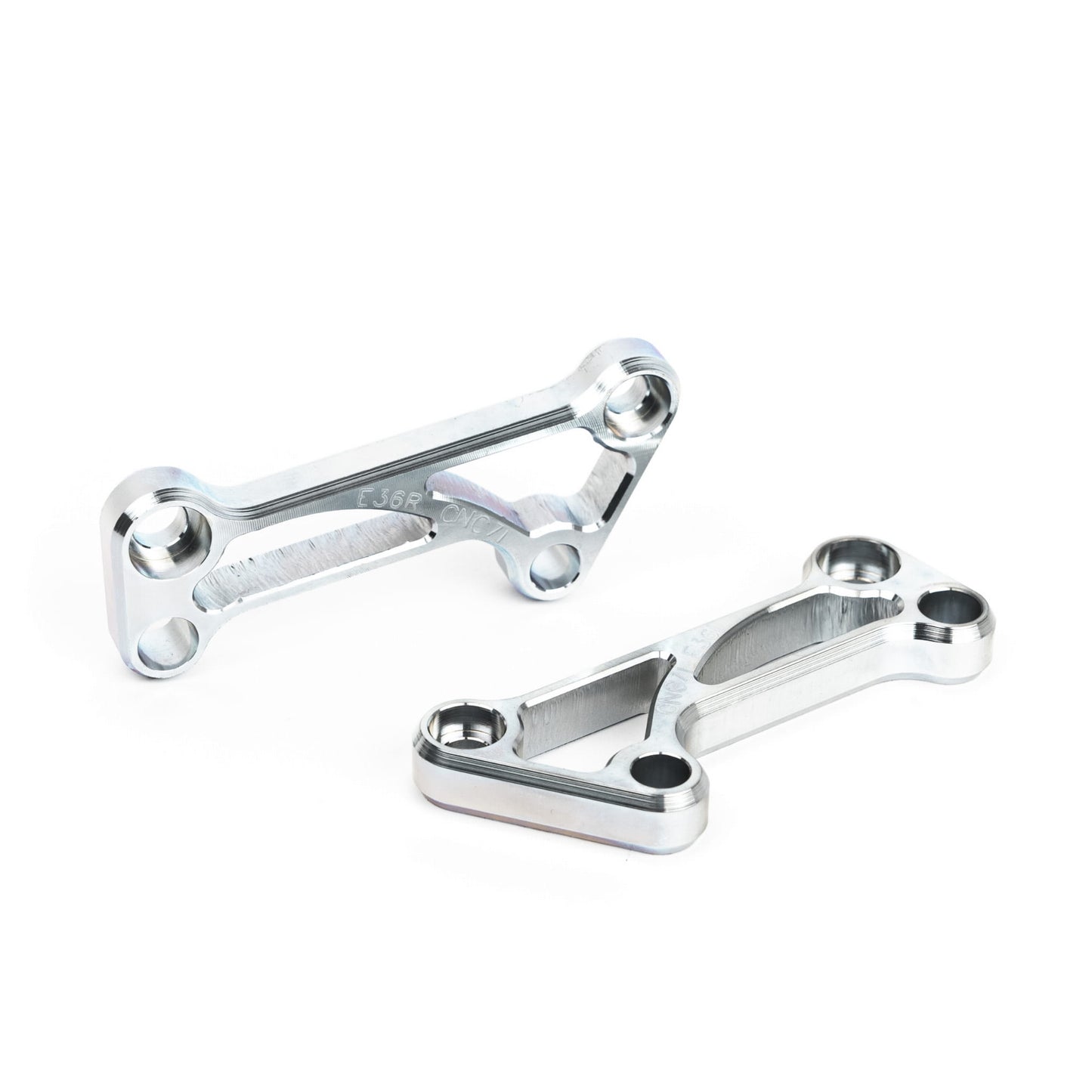 CNC71 BMW E46 Steering Angle Lock Adaptors - Steel