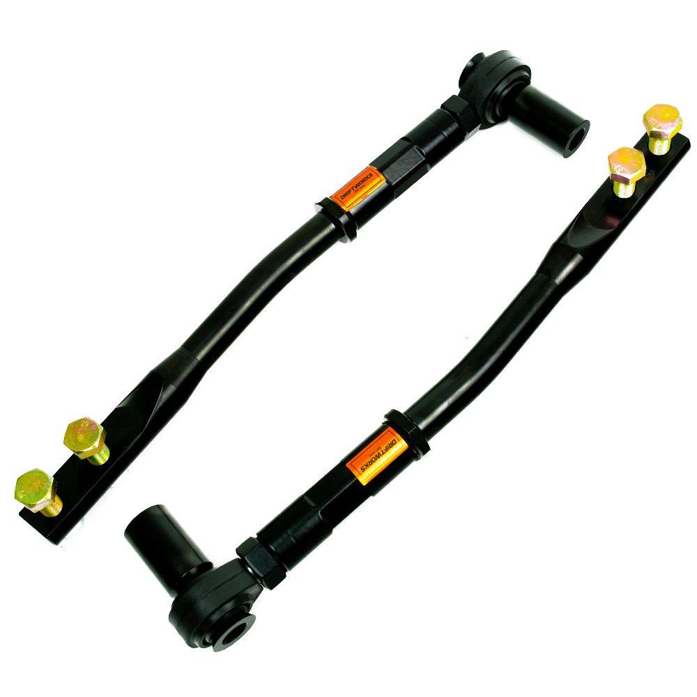 Driftworks Nissan Skyline R32 GTR Adjustable Front Kinked Tension Control Arms - CDMSPORT