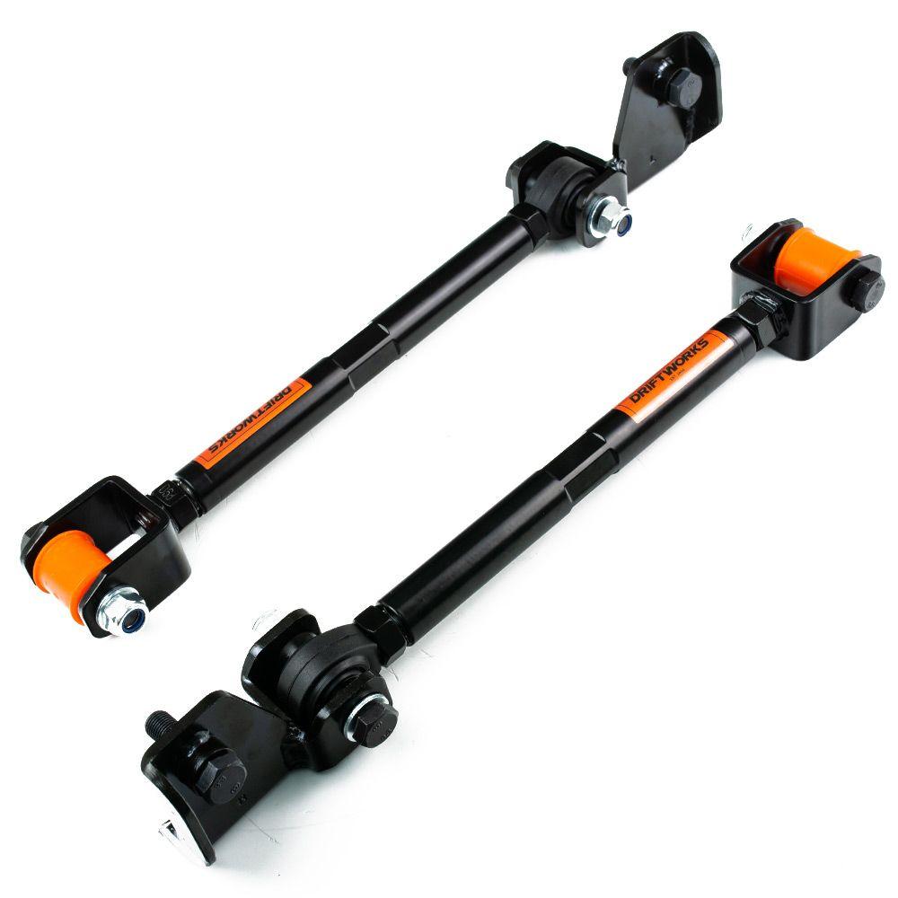 Driftworks Nissan Skyline R32 GTR Adjustable Hicas Eliminator Arm Kit (Rod Ends) - CDMSPORT