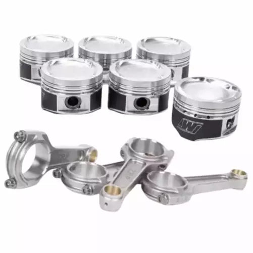 Wiseco/ZRP BMW M54B30 Piston & Rod Set - Dish 9:1CR 84.5mm