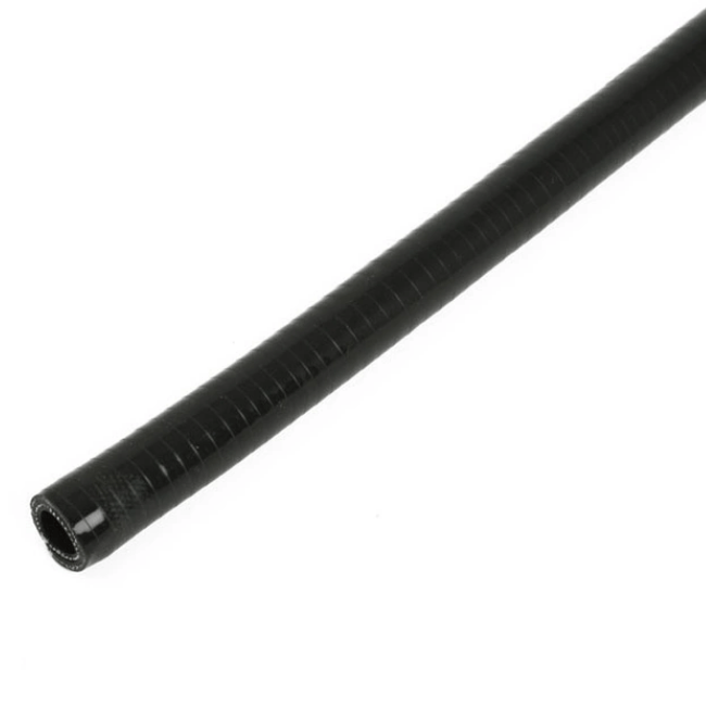 Silicone Hose Flexible Black - 0.5" (13mm)