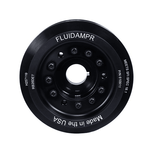 Fluidampr Nissan RB26 Series 2 Harmonic Balancer Crank Pulley - CDMSPORT