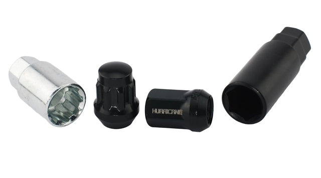 Hurricane Motorsport Wheel Nut M12x1,25 - 32mm (Black)