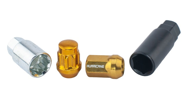 Hurricane Motorsport Wheel Nut M12x1,25 - 32mm (Gold)