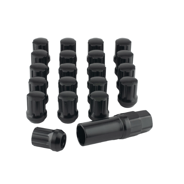 Hurricane Motorsport Wheel Nut Kit of Locking Model M12x1,5 (Black)