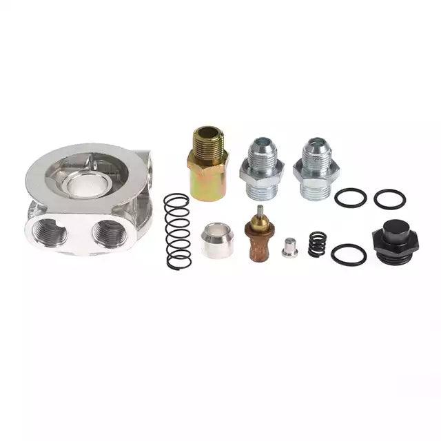 SPD Performance Oil sandwich plate with Oil cooler outlet and Sensor Port - CDMSPORT