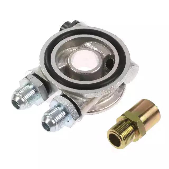 SPD Performance Oil sandwich plate with Oil cooler outlet and Sensor Port - CDMSPORT