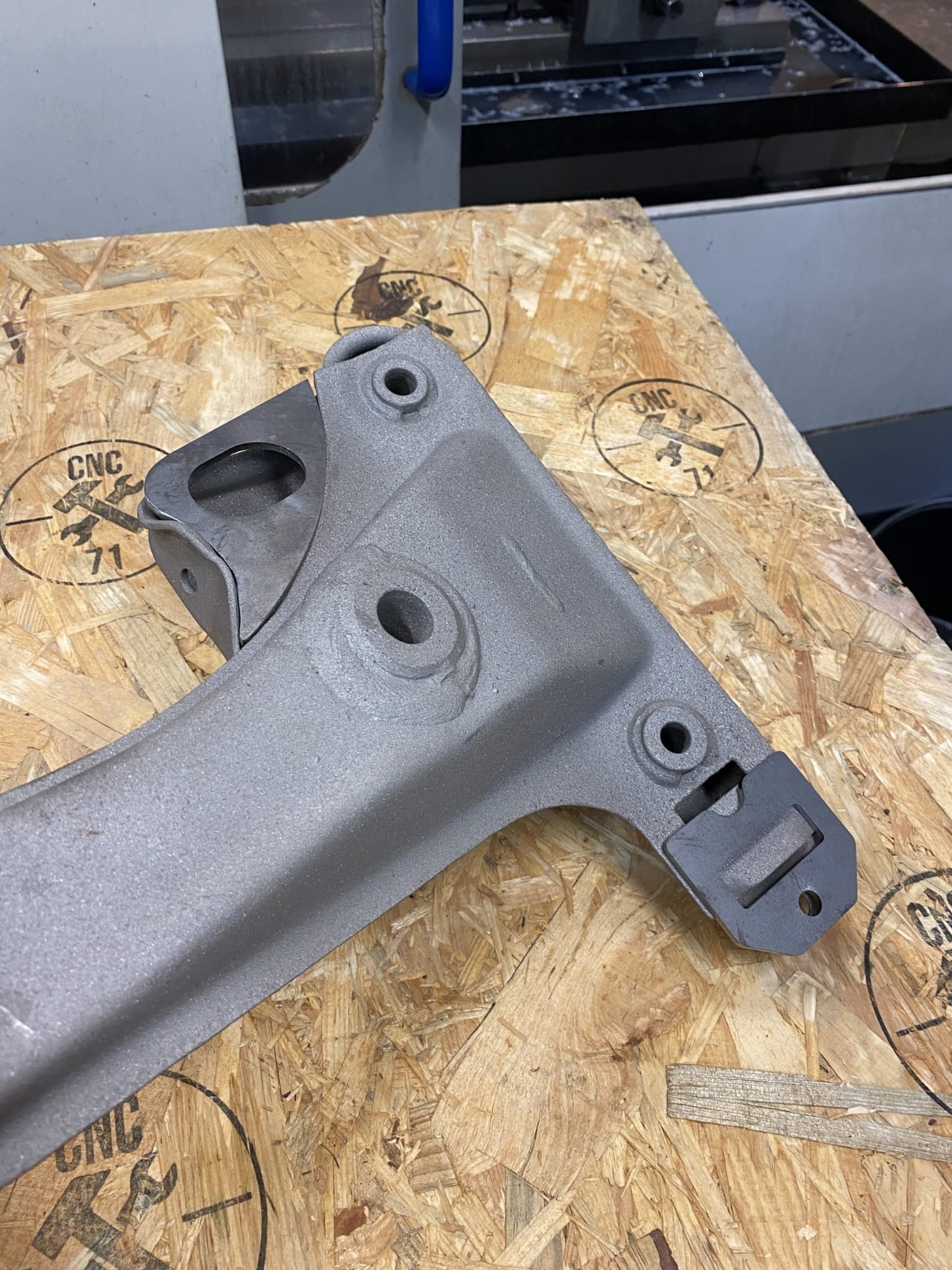 CNC71 BMW E30 Weld In Front Subframe Reinforcment Kit