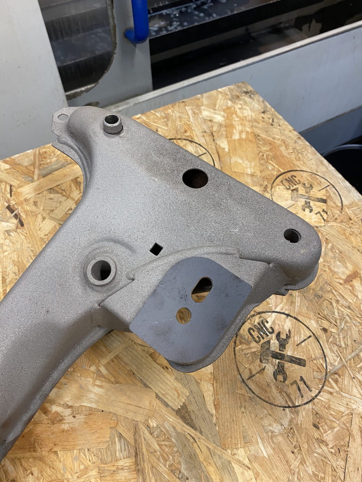 CNC71 BMW E30 Weld In Front Subframe Reinforcment Kit