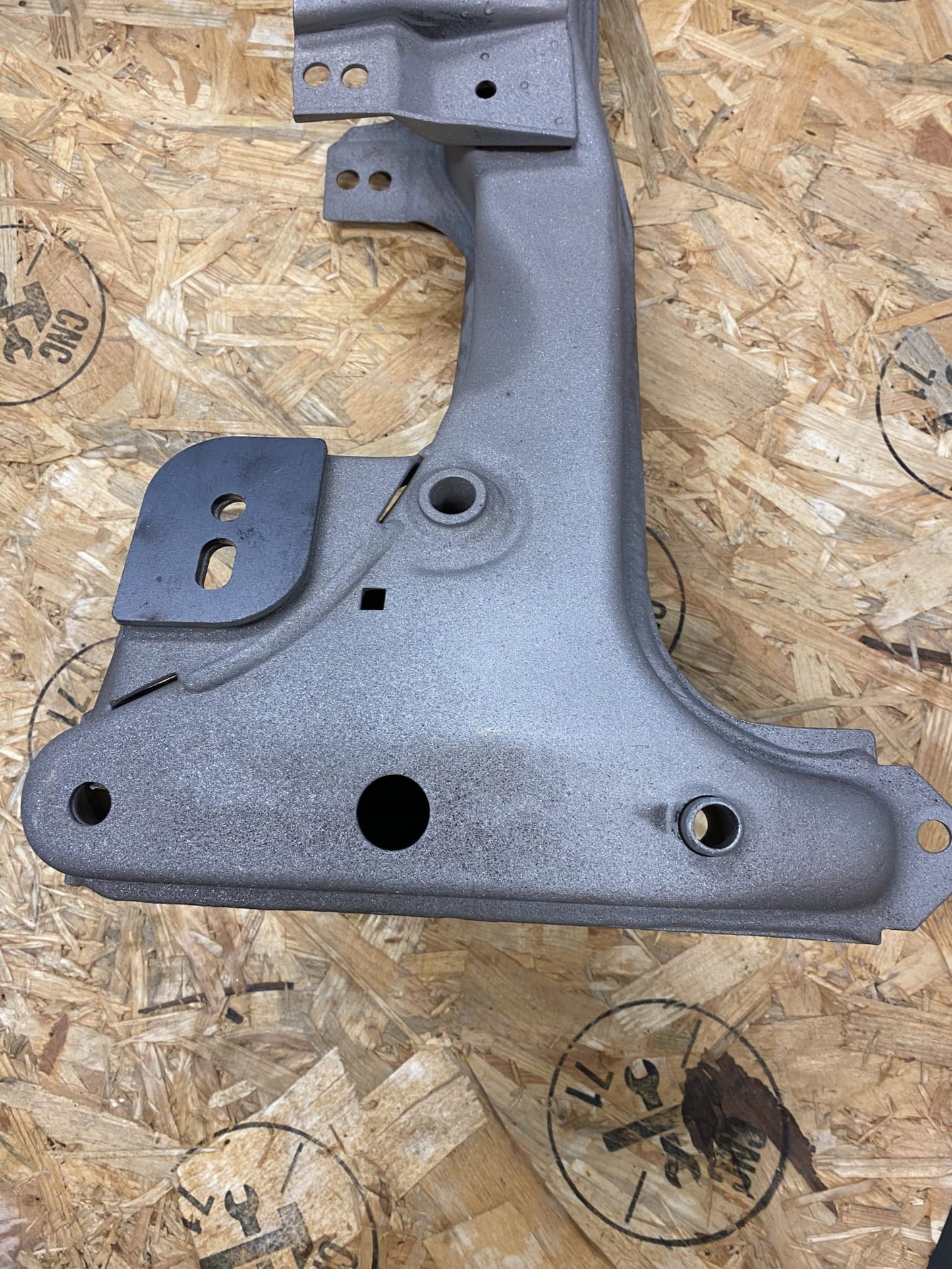 CNC71 BMW E30 Weld In Front Subframe Reinforcment Kit