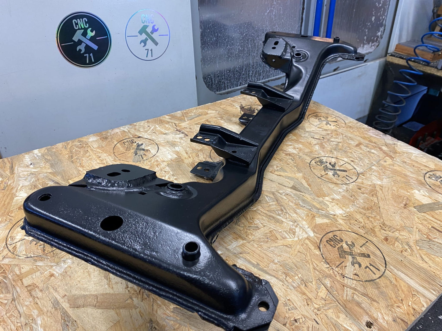 CNC71 BMW E30 Weld In Front Subframe Reinforcment Kit