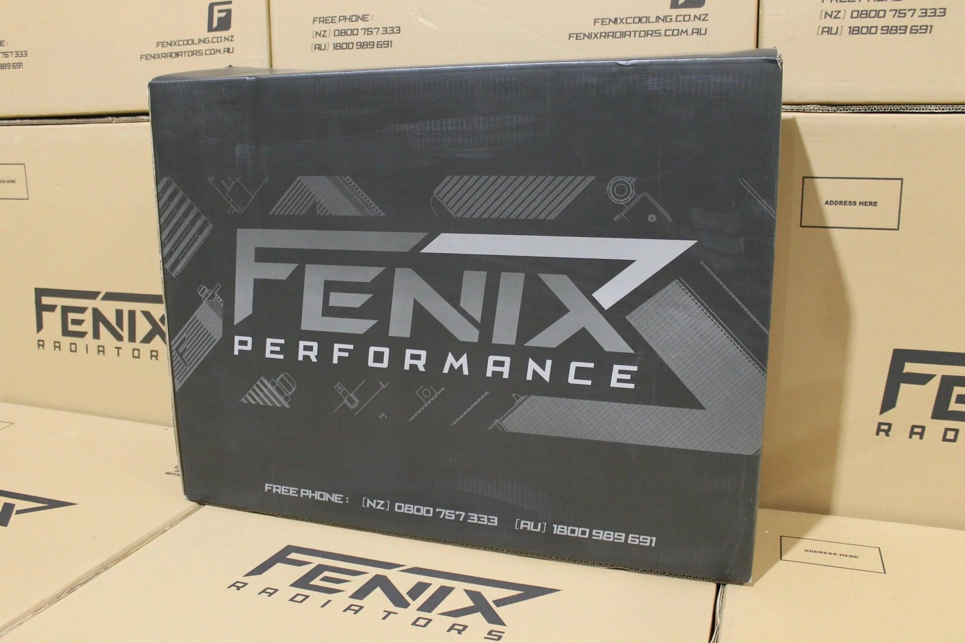 Fenix Radiators Nissan Silvia S13 SR20DET Full Alloy Performance Radiator & Fan Shroud Kit - CDMSPORT