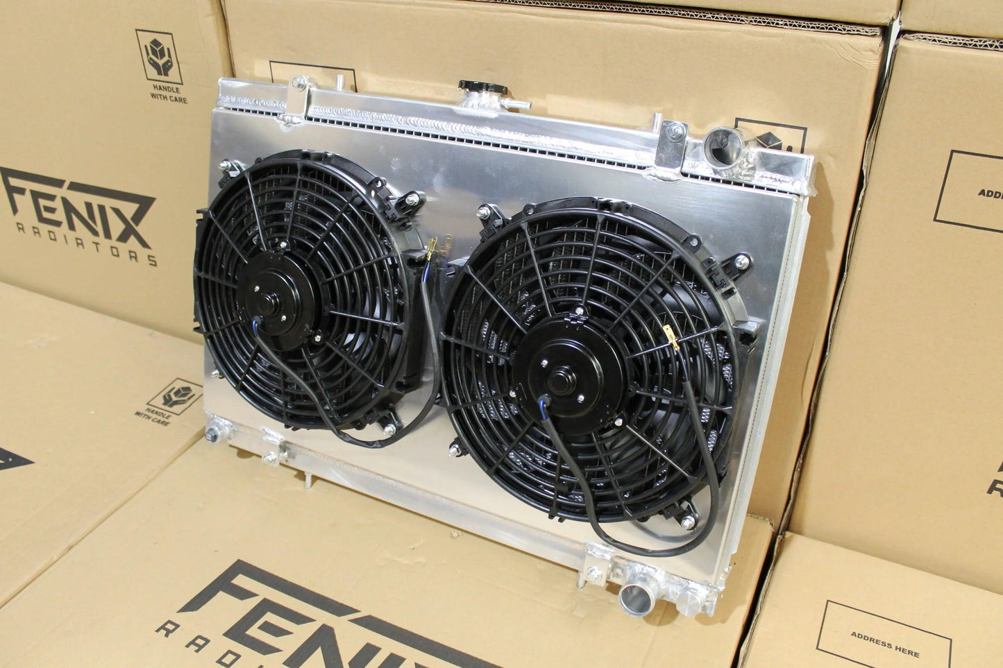 Fenix Radiators Nissan Skyline R32 GTS-T-GT-R Full Alloy Performance Radiator & Fan Shroud Kit - CDMSPORT