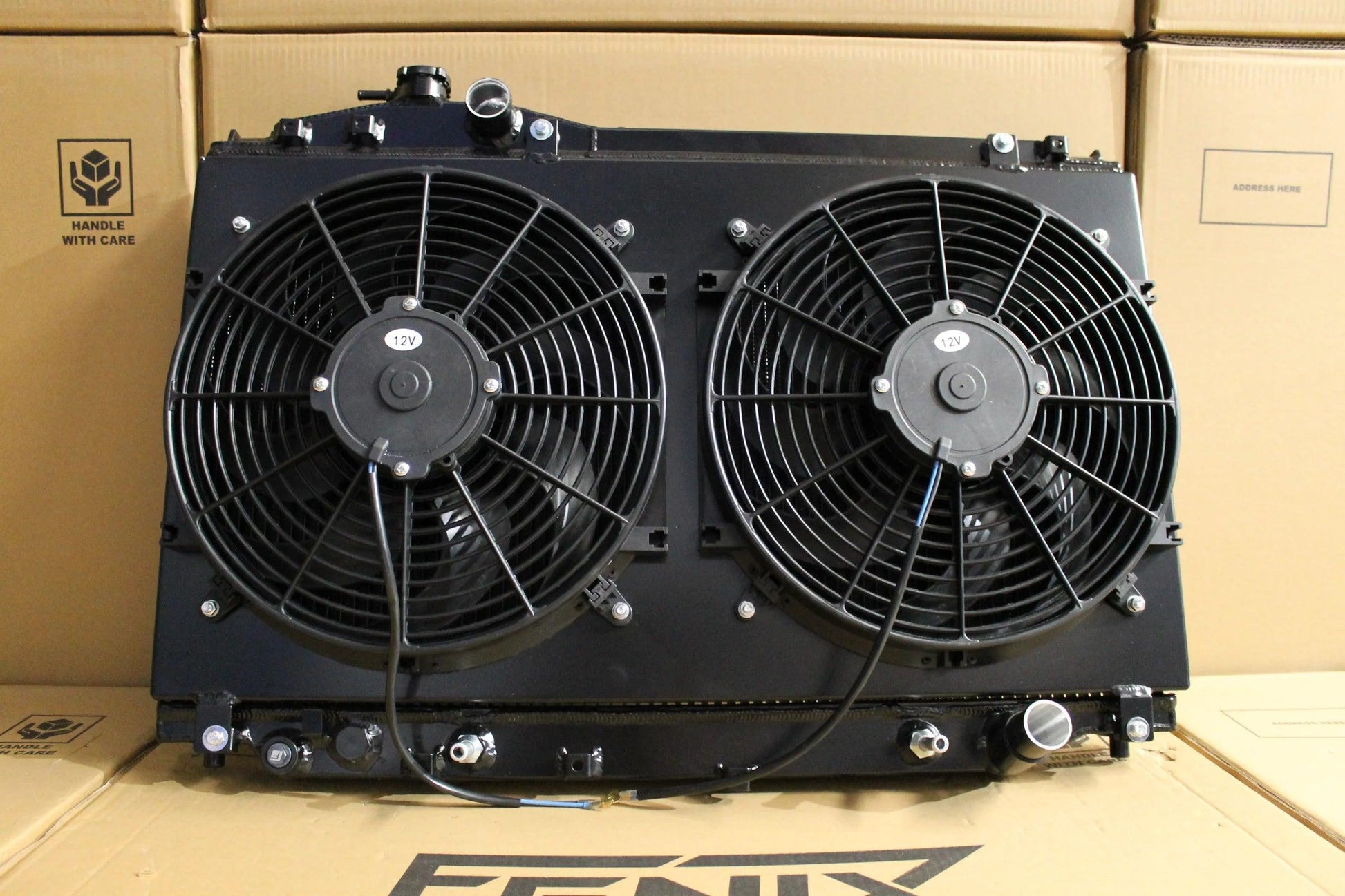 Fenix Radiators Toyota Soarer JZZ30R JZZ31R Full Alloy Performance Radiator & Fan Shroud Kit - CDMSPORT