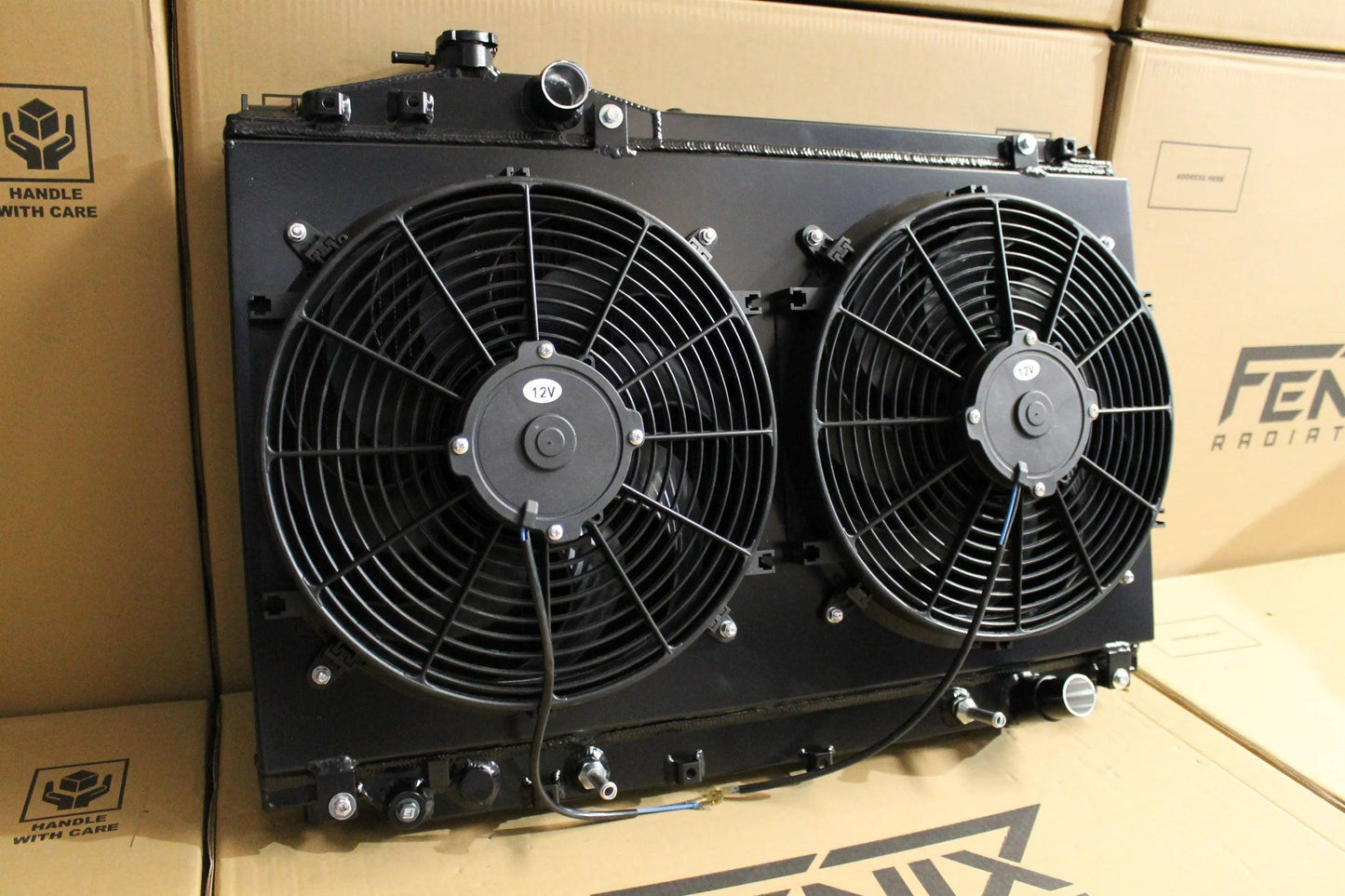 Fenix Radiators Toyota Soarer JZZ30R JZZ31R Full Alloy Performance Radiator & Fan Shroud Kit - CDMSPORT