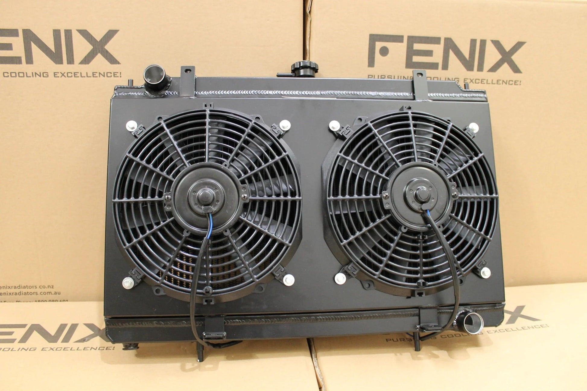 Fenix Radiators Nissan Silvia S14-S15 SR20DET Full Alloy Performance Radiator & Fan Shroud Kit - CDMSPORT