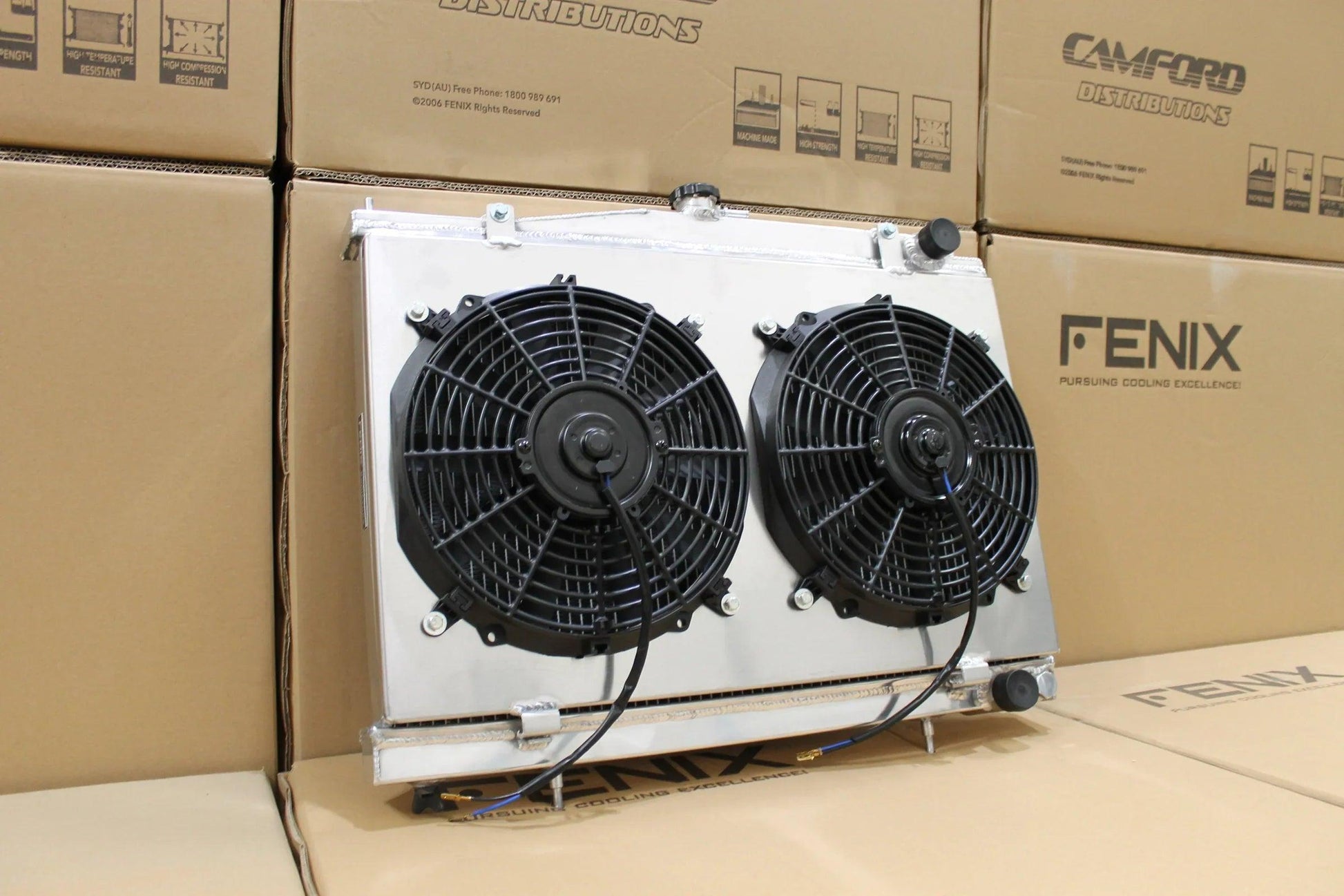 Fenix Radiators Nissan Y34 Gloria Full Alloy Performance Radiator & Fan Shroud Kit - CDMSPORT
