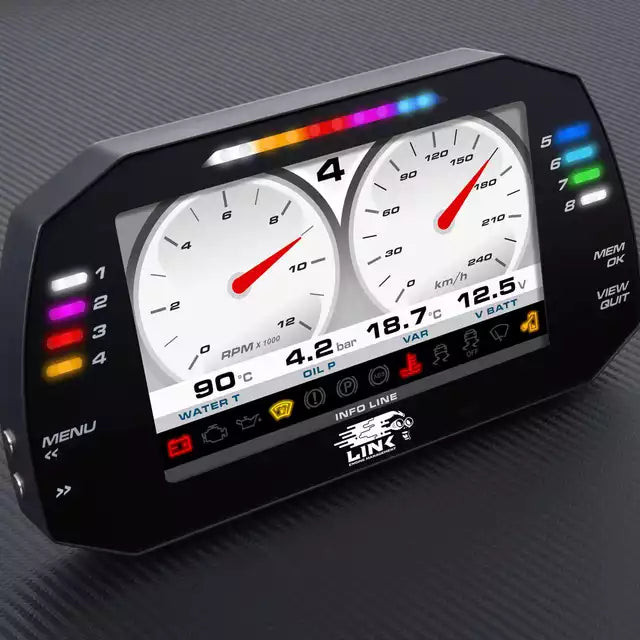 Link Strada MXS 7" Dash Display - Street or Race spec - CDMSPORT