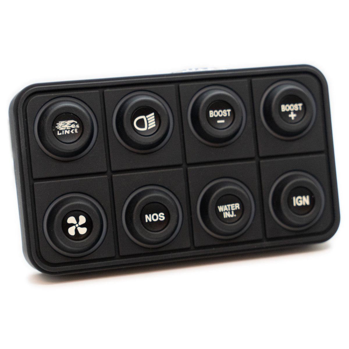 Link ECU 8 Button Can Keypad - CDMSPORT
