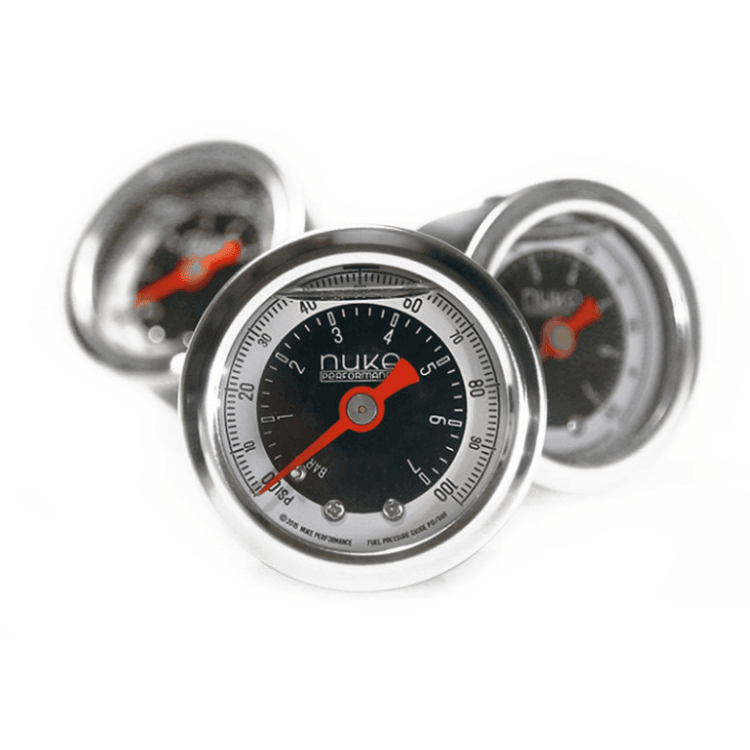 Nuke Performance Pressure Gauge 7BAR / 100PSI - CDMSPORT