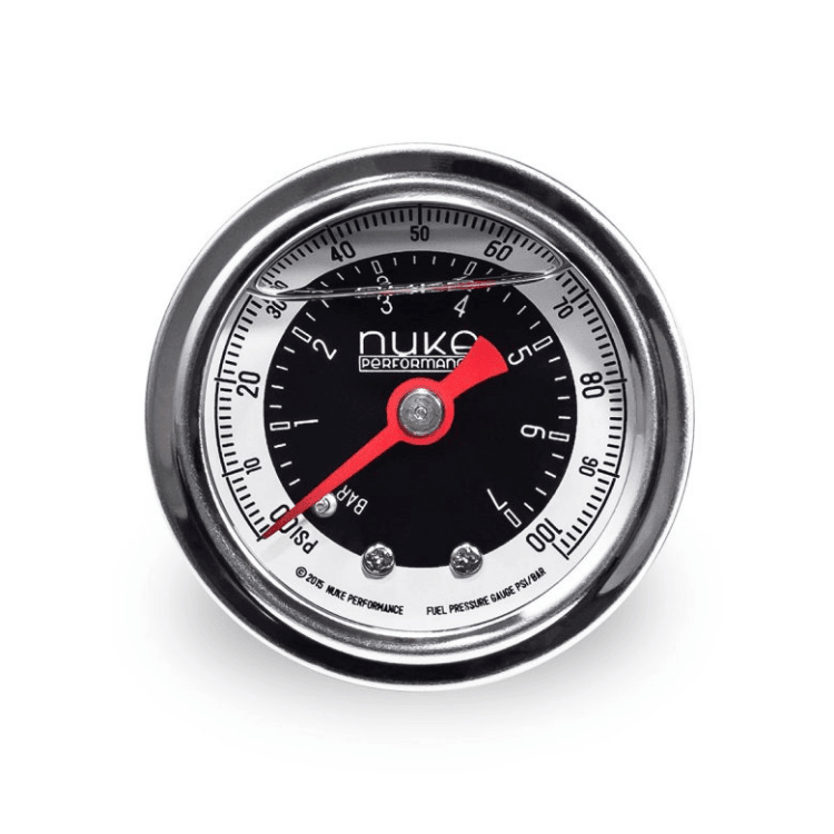 Nuke Performance Pressure Gauge 7BAR / 100PSI - CDMSPORT