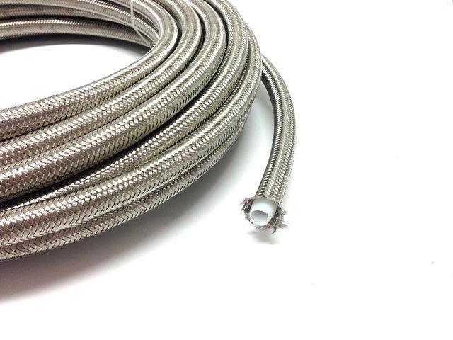 SPD AN10 PTFE Steel Braided Hose - CDMSPORT